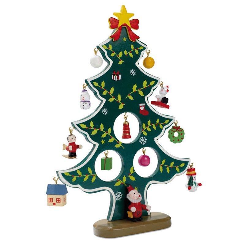 Wooden xmas tree decoration — WOODTREE