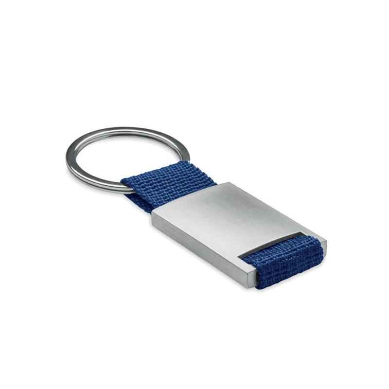Metal rectangular key ring — TECH