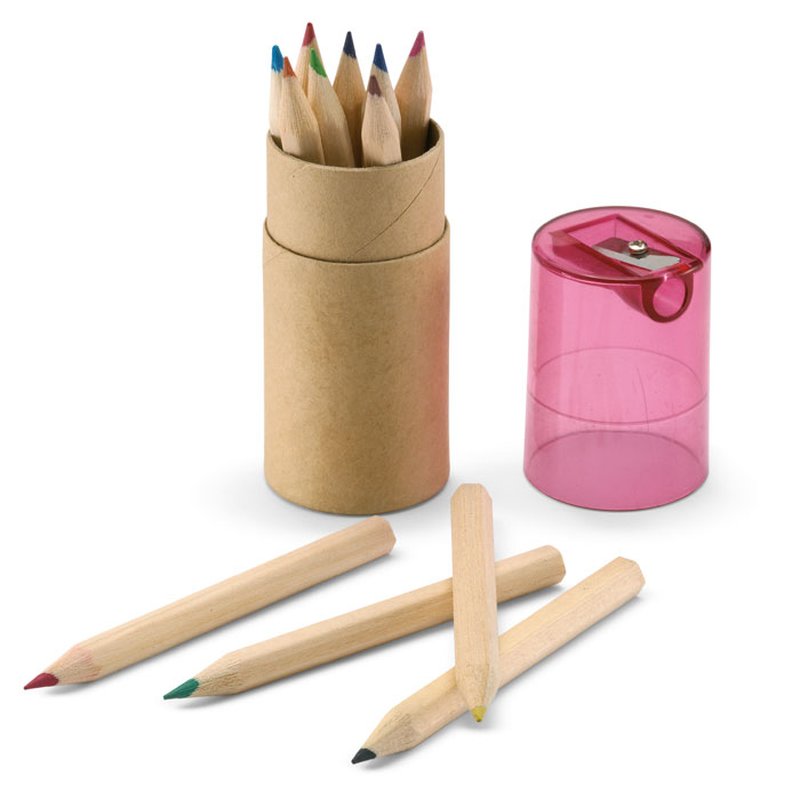 12 coloured pencils — LAMBUT