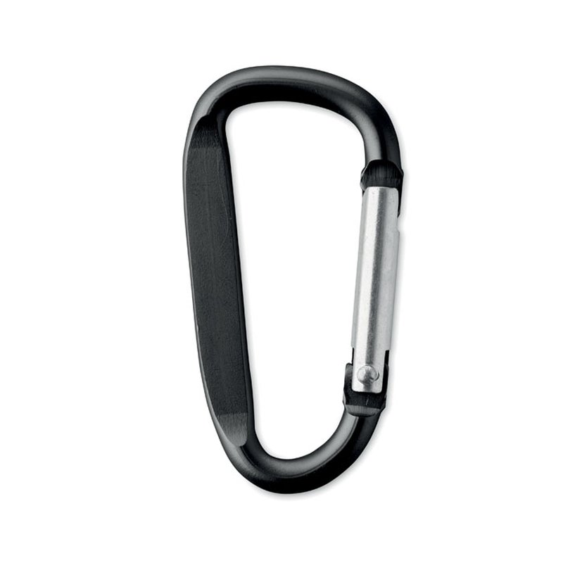 Carabiner clip in aluminium. — GANCHO