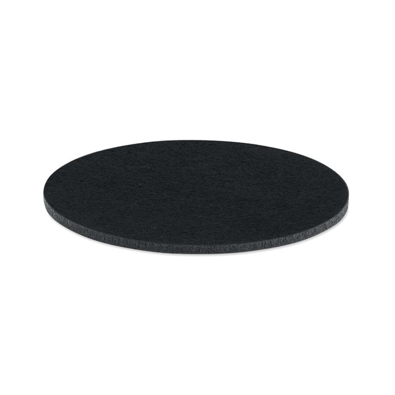 Round coaster in RPET felt — FELTSTER