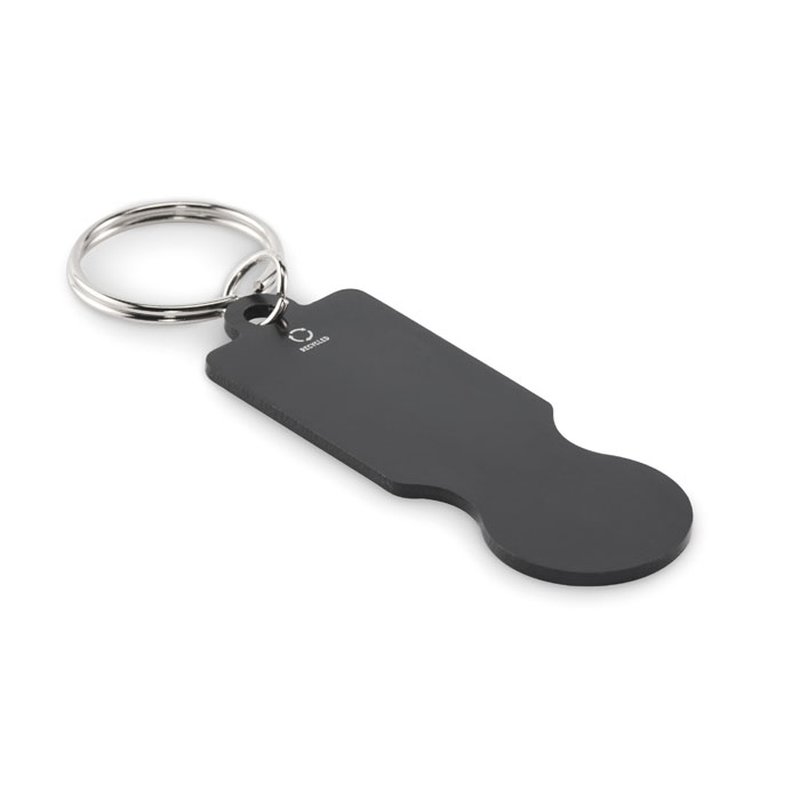 Key ring with trolley token — TOKLEY