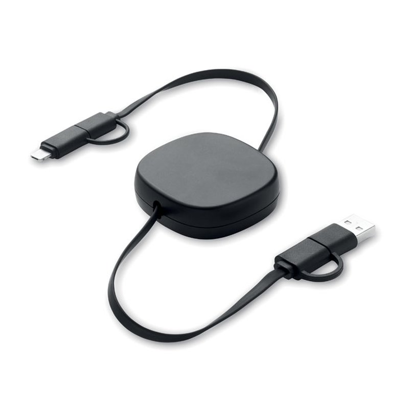 60W retractable charging cable — LINEA