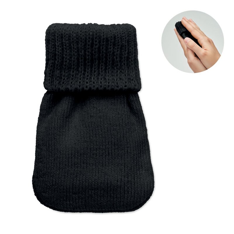 Hand warmer knitted polyester — WARMMUFF
