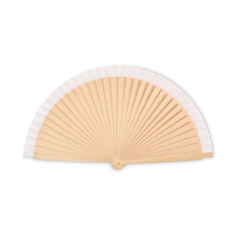 Wooden hand fan