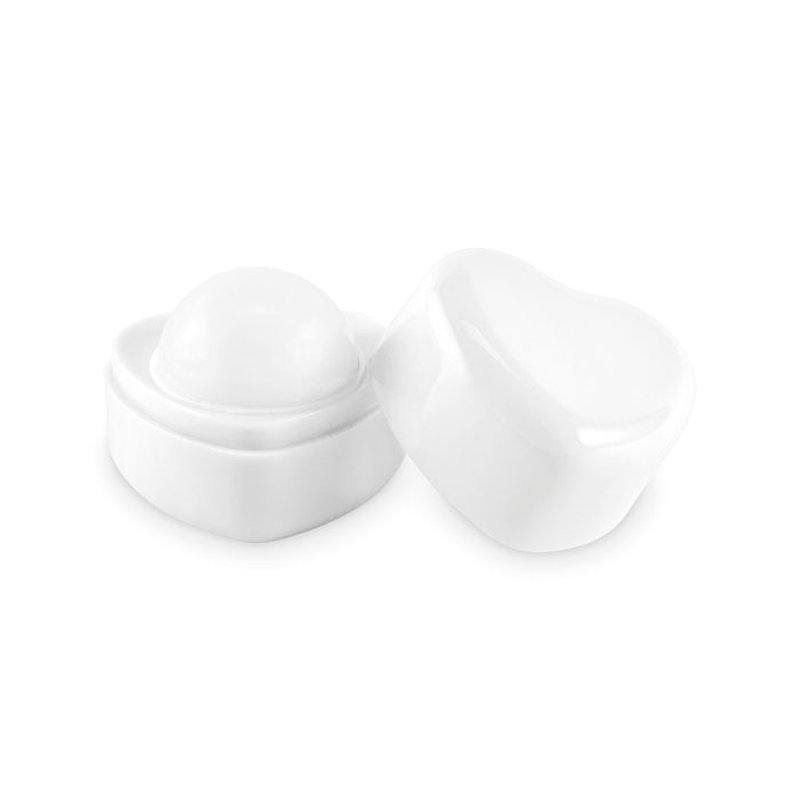 Heart shape vegan lip balm
