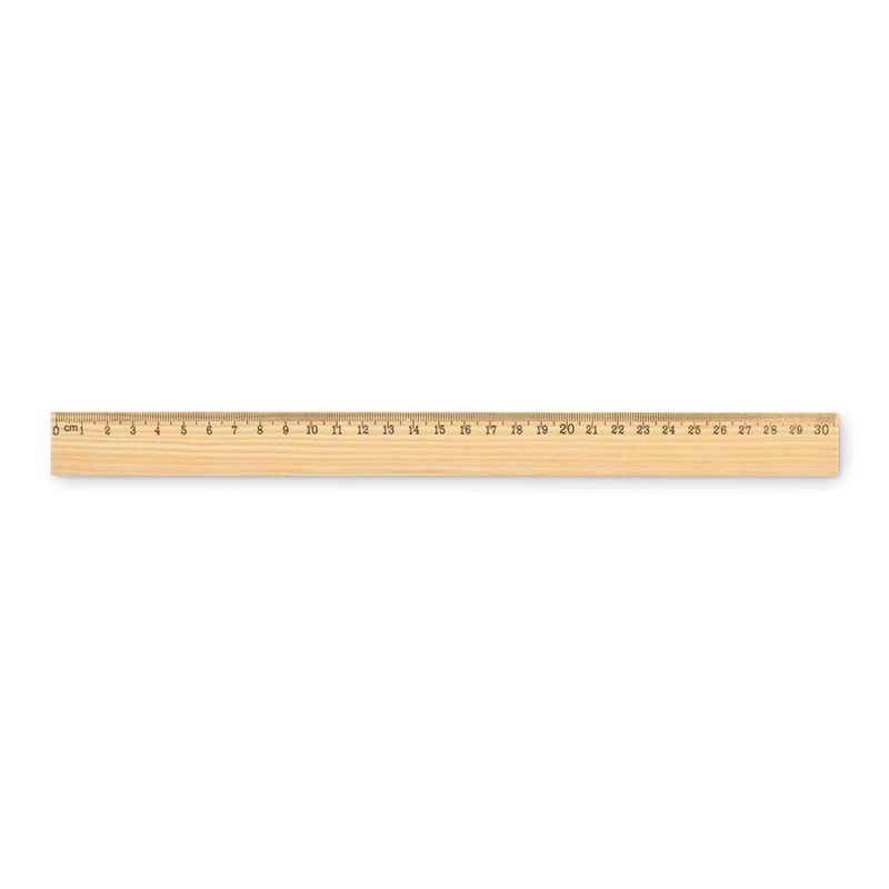 Wooden ruler 30cm
