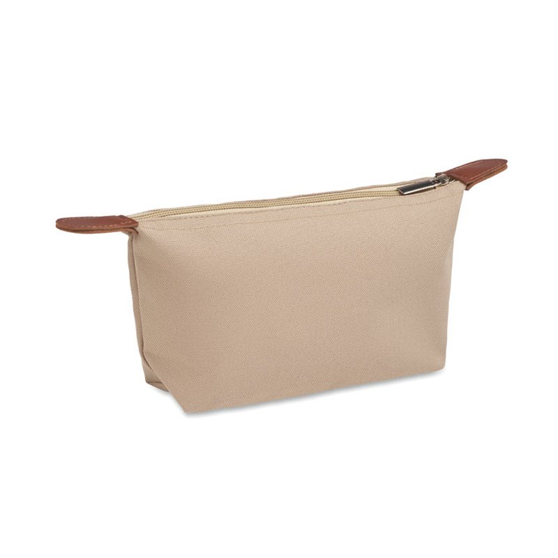 Cosmetic bag in 600D RPET
