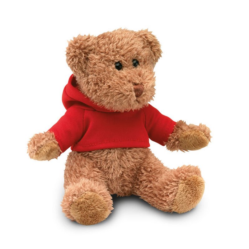 Teddy bear plus with hoodie — JOHNNY