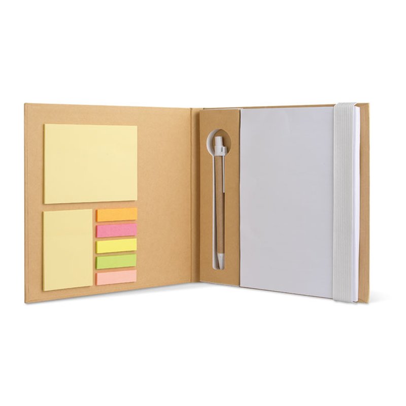 Notebook with memo set and pen — QUINCY