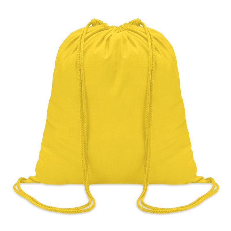 100gr/m² cotton drawstring bag — COLORED