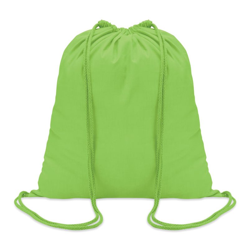100gr/m² cotton drawstring bag — COLORED
