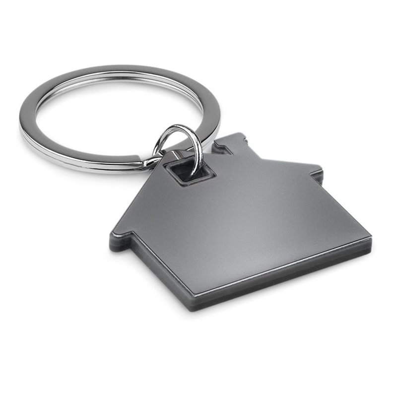 House shape plastic key ring — IMBA