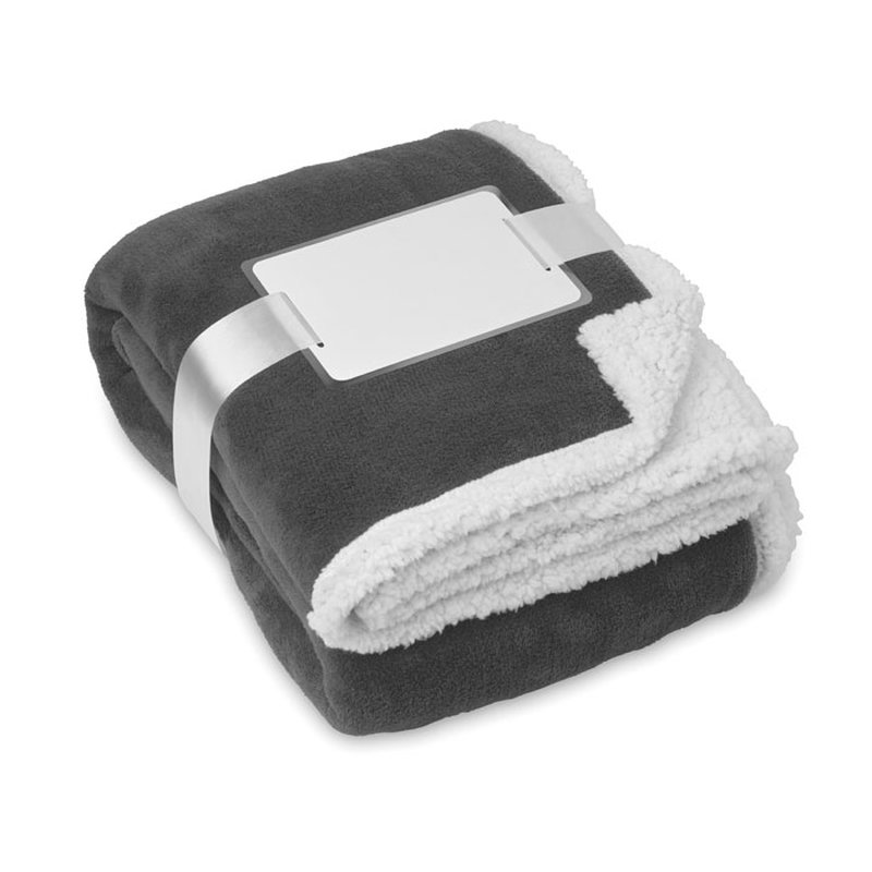 Blanket coral fleece/ sherpa — ZERMATT