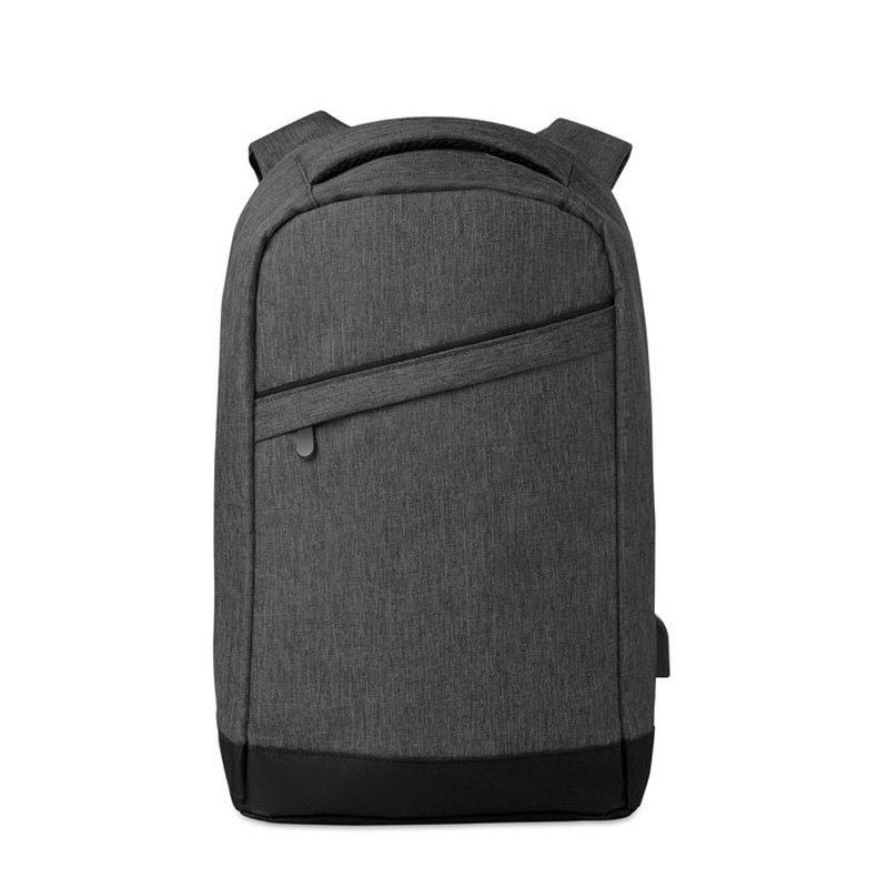 2 tone backpack incl USB plug — BERLIN