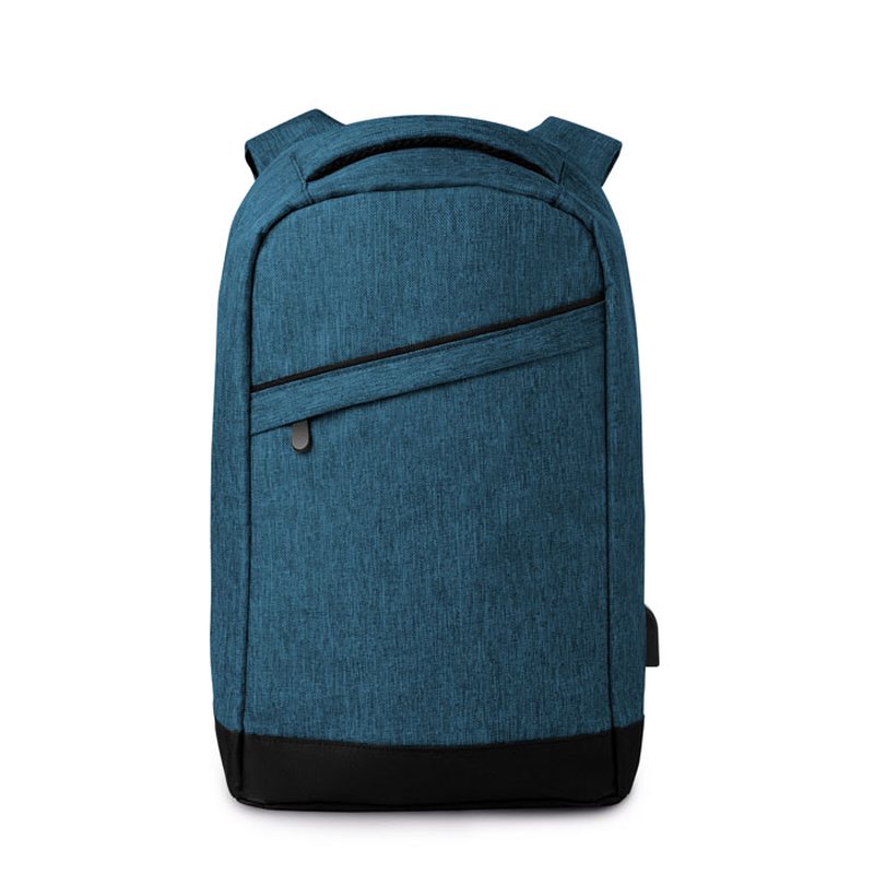 2 tone backpack incl USB plug — BERLIN