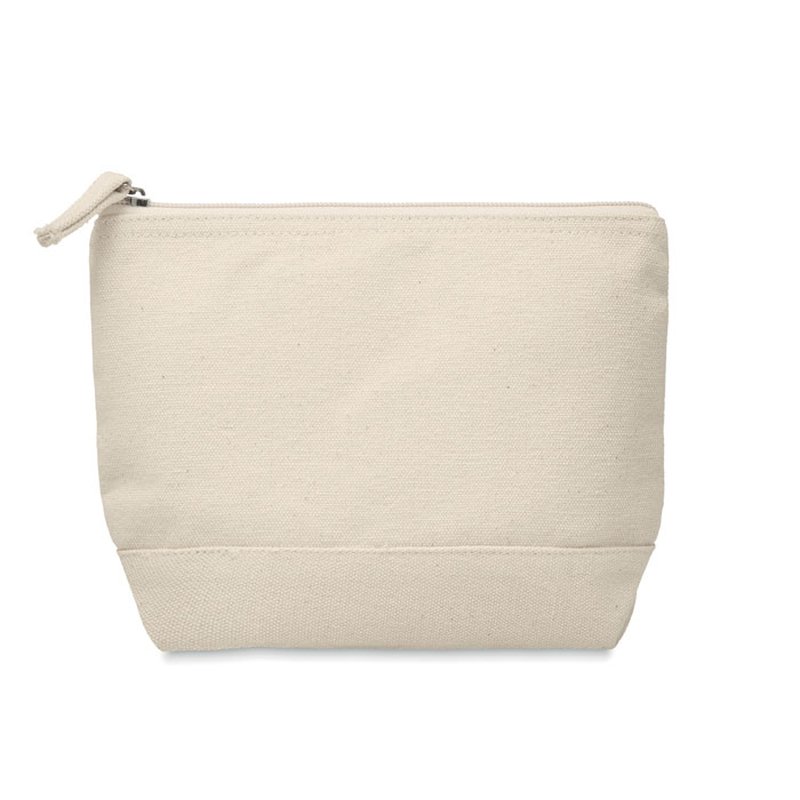 Bicolour cotton cosmetic bag — KLEUREN