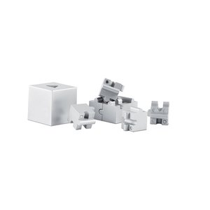 Metal 3D puzzle — KUBZLE - Back View