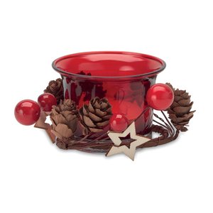 Christmas candle holder — BOUGIE - Back View