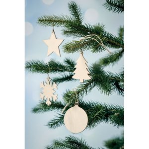 Wooden star shaped hanger