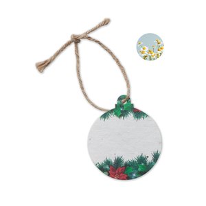 Seed paper Xmas ornament — BAUSEED