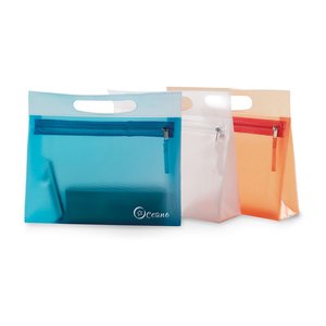 Transparent cosmetic pouch — MOONLIGHT - Back View