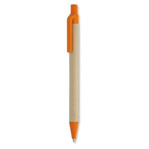 Paper/corn PLA ball pen — CARTOON - Back View