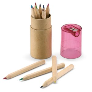 12 coloured pencils — LAMBUT