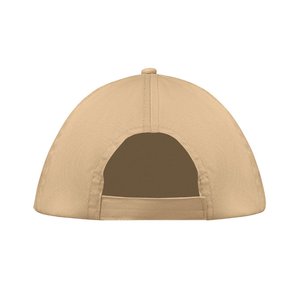 5 Panel baseball cap 160 gr/m — BUZZ - Back View