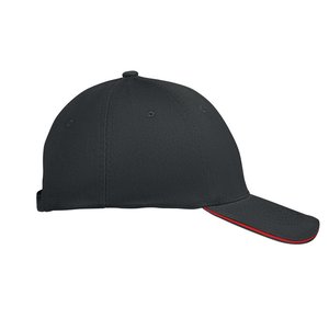 6 Panel baseball cap 260 gr/m