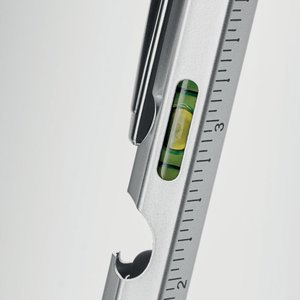 Spirit level pen with ruler — RETOOL