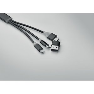 4 in 1 charging cable type C — BLUE