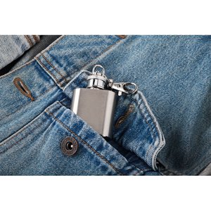 Hipflask key ring — HIPPY