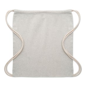 Recycled 140 gr/m² cotton bag — MUJIKA - Back View