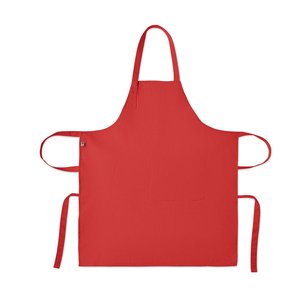 Organic cotton apron 240 gr/m² — GAMMA - Back View