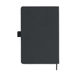 A5 notebook PU front pocket — CINCO - Back View