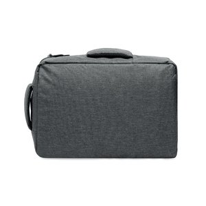 Slim 15 inch laptop backpack — LAUGAR - Back View