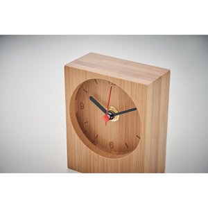 Bamboo table clock — CLAMBU