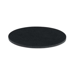 Round coaster in RPET felt — FELTSTER