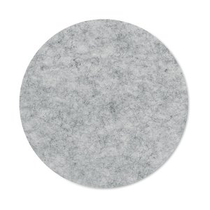Round coaster in RPET felt — FELTSTER