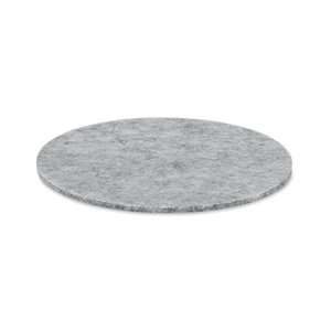 Round coaster in RPET felt — FELTSTER