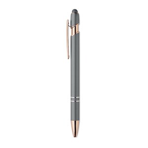 Recycled aluminium pen — SCRIBBLE - Back View