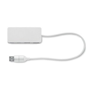 USB hub 4 ports 27,5 cm — UBAH - Back View
