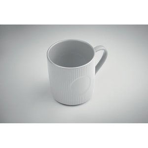 Ribbed ceramic mug mat 340 ml — RIBMUG