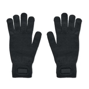 Knitted gloves in RPET — HANDNIT