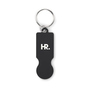 Key ring with trolley token — TOKLEY
