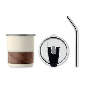 Single wall tumbler 260 ml — MATE - Back View