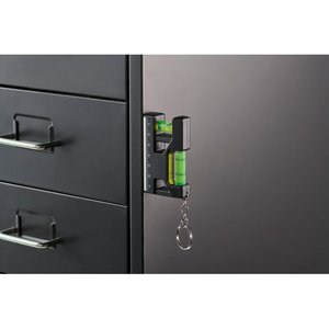 Magnetic level ABS key ring — MAGEVEL