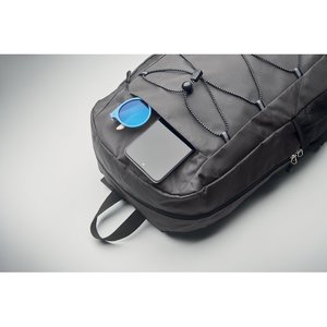 600D RPET polyester backpack — HIGE