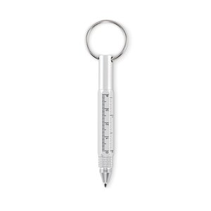 Key ring with twist action pen — TWEN